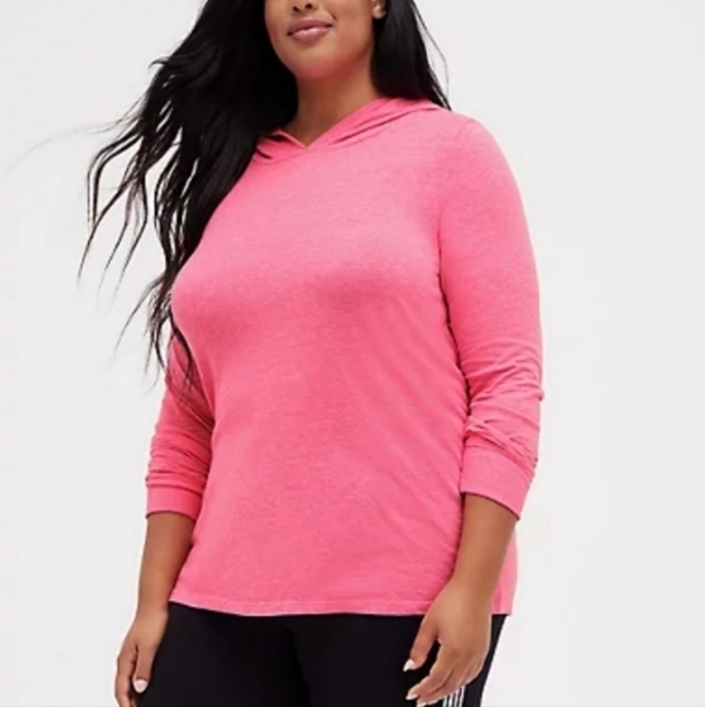 Torrid Vintage Triblend Jersey Hoodie